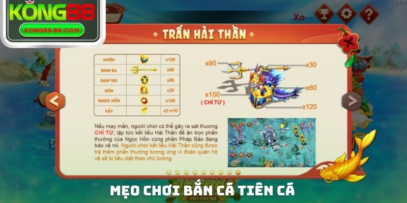 Mẹo chơi bắn cá Tiên Cá